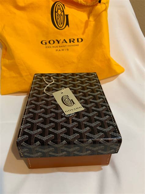 goyard jewelry|goyard watch box.